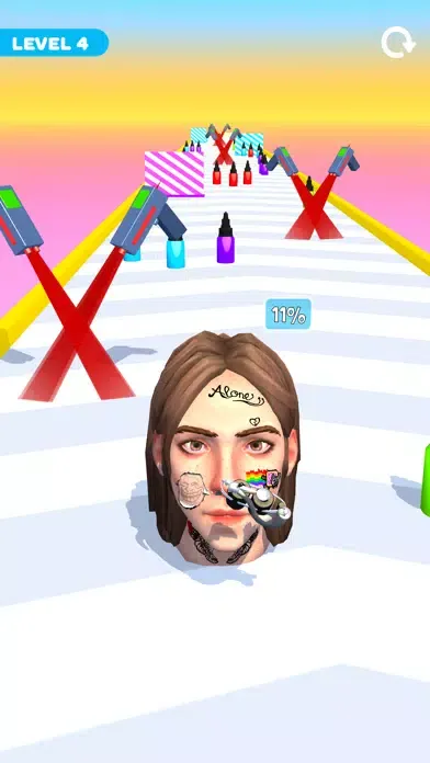 Captures d'écran de Tattoo Inker 3D
