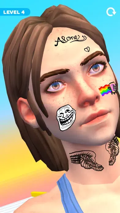 Captures d'écran de Tattoo Inker 3D