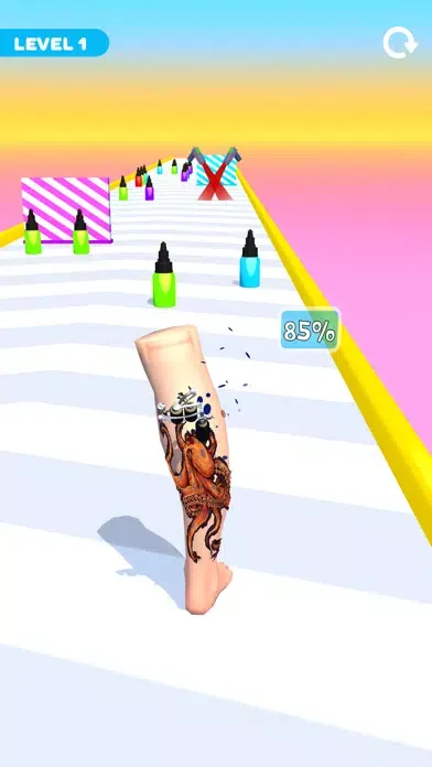 Captures d'écran de Tattoo Inker 3D