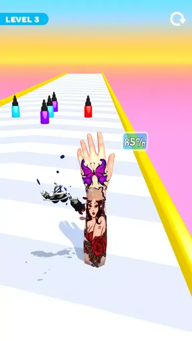 Captures d'écran de Tattoo Inker 3D