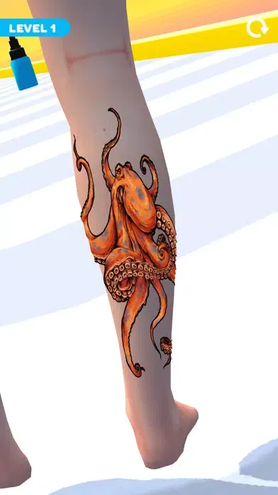 Captures d'écran de Tattoo Inker 3D