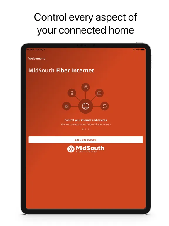 Скриншоты MidSouth Fiber Internet iPad 