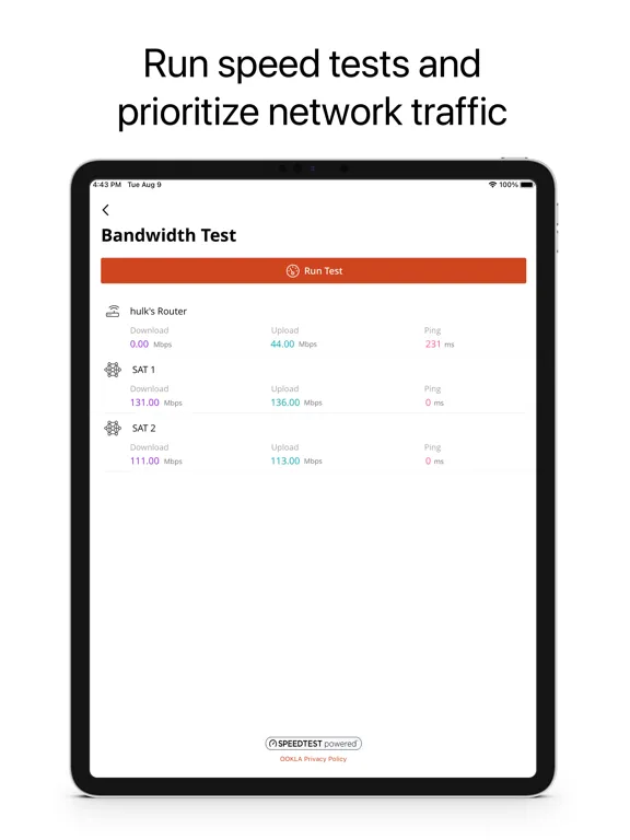 Скриншоты MidSouth Fiber Internet iPad 