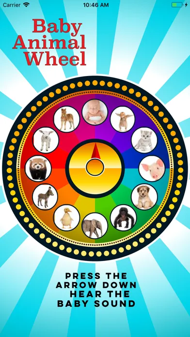 Baby Animal Wheel سکرین شاٹس