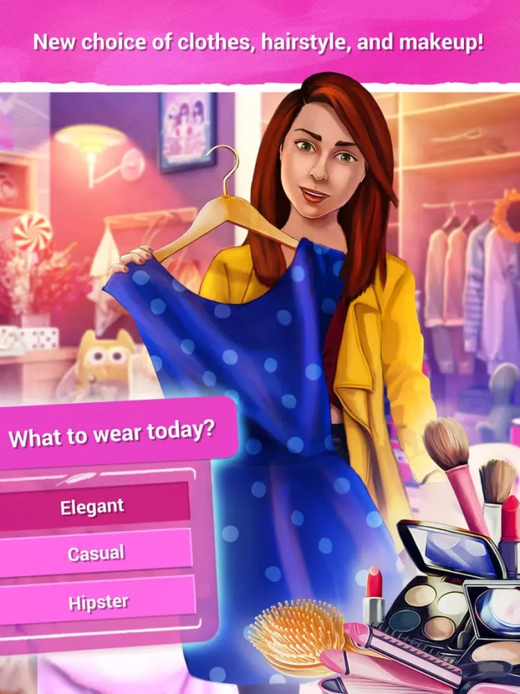 Teenage Crush Love Story Games iPad 应用截图