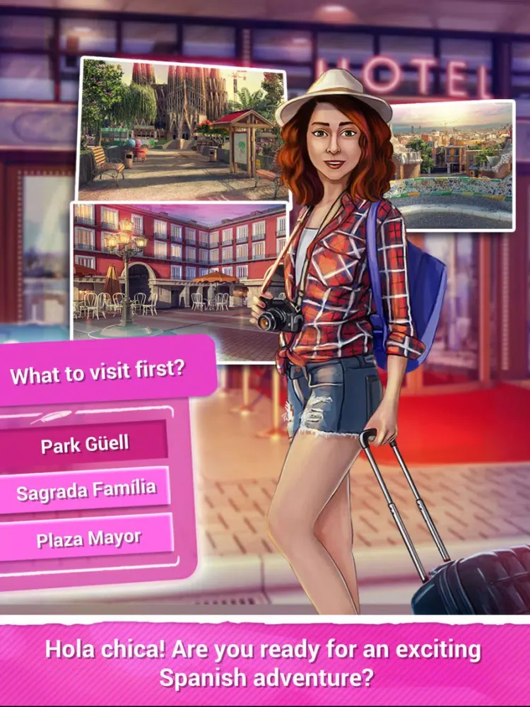 Teenage Crush Love Story Games iPad 应用截图