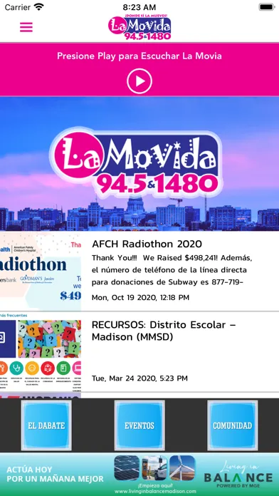 La Movida Radio স্ক্রিনশট