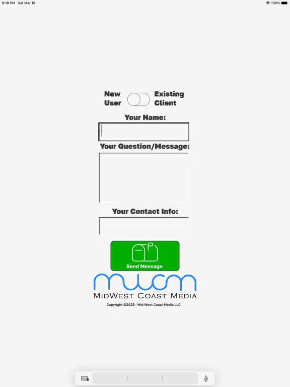 MWCM Link portal iPad  Screenshots