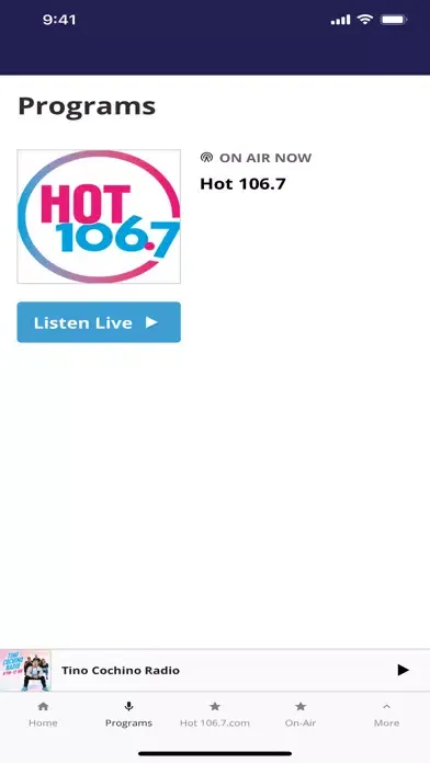 Hot 106.7 스크린샷