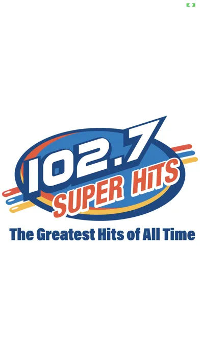 Tangkapan layar 102.7 Super Hits