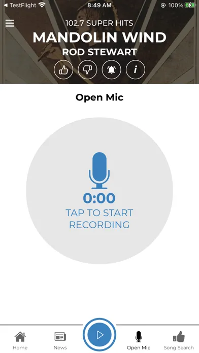 Tangkapan layar 102.7 Super Hits