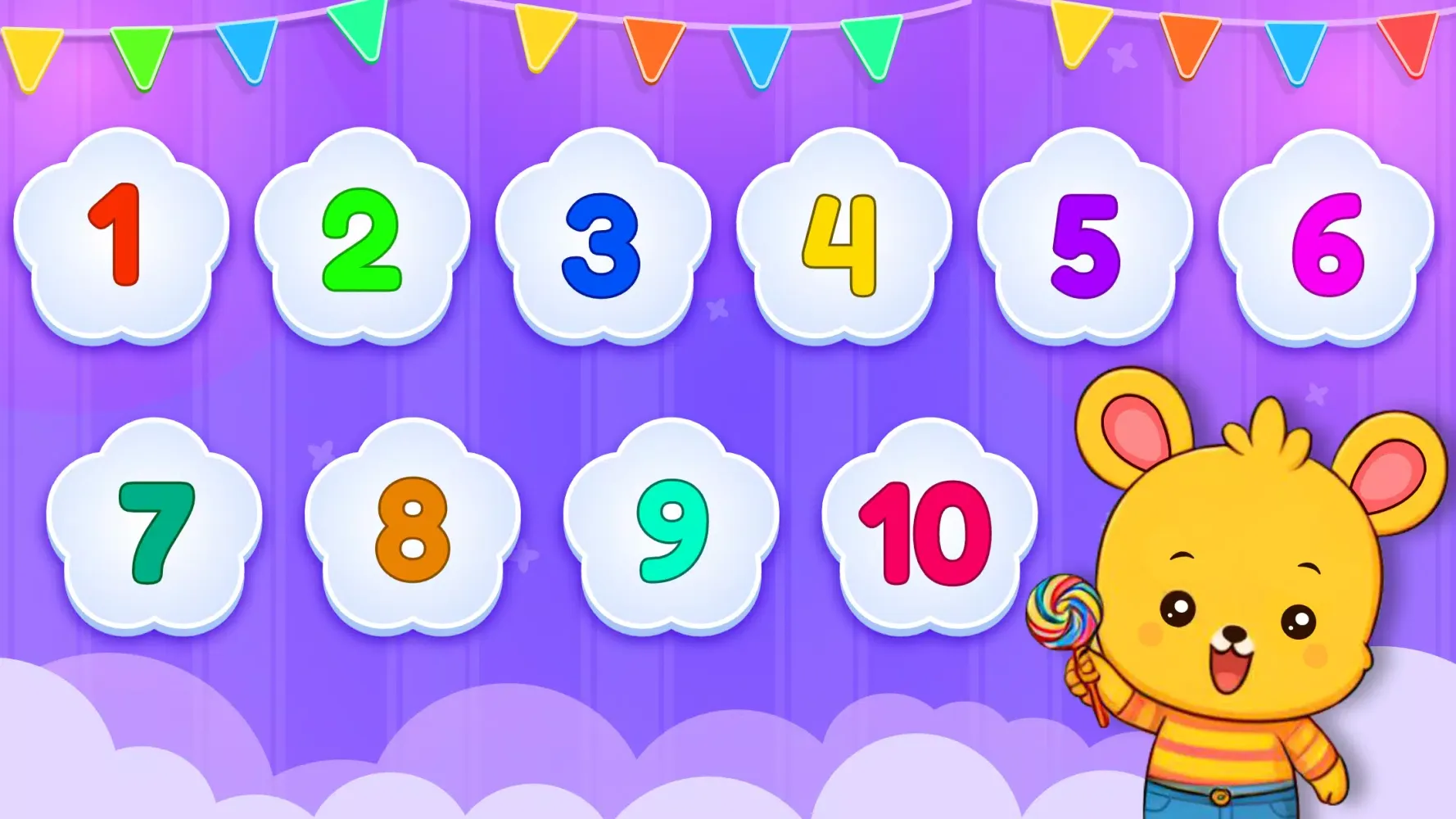 123 Number Learn, Trace, Count سکرین شاٹس
