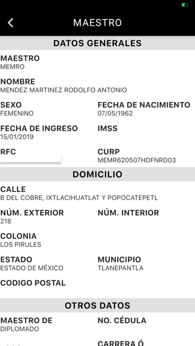 Universidad Regional del Norte Screenshots