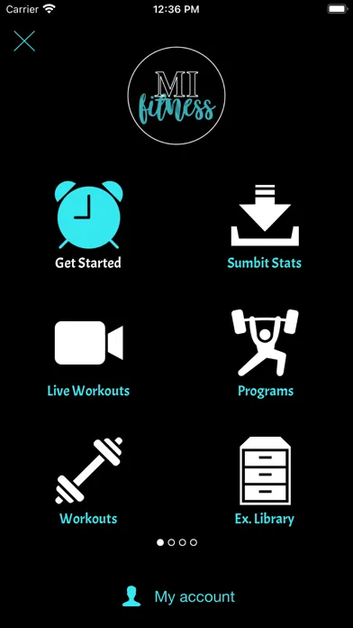 Ảnh chụp màn hình của MIFIT app