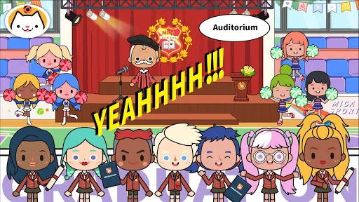 Capturas de pantalla de Miga Town: My School