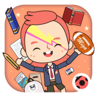 米加小镇：学校 icon