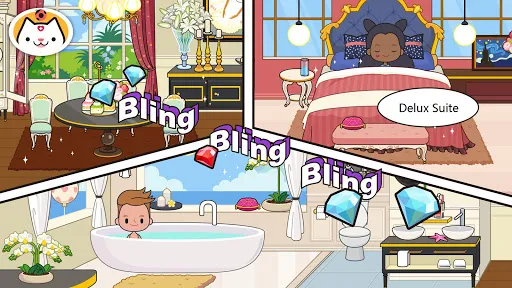 Capturas de tela do Miga Town: My Vacation