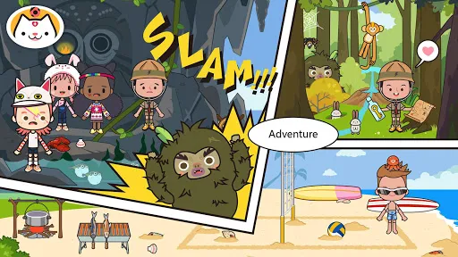 Capturas de tela do Miga Town: My Vacation