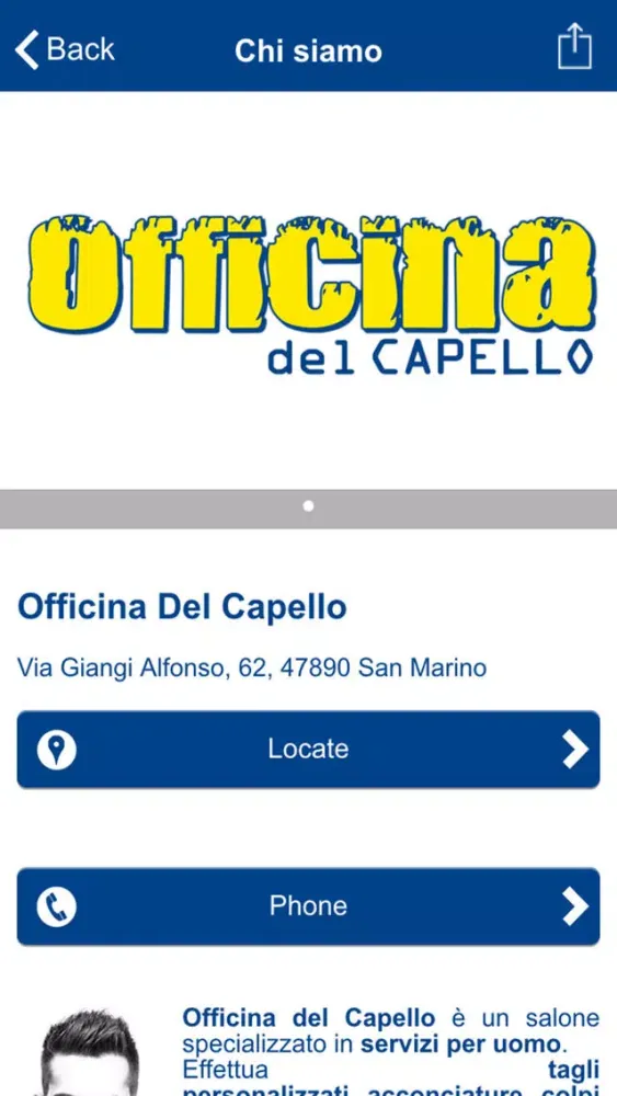 Officina del Capello Screenshots