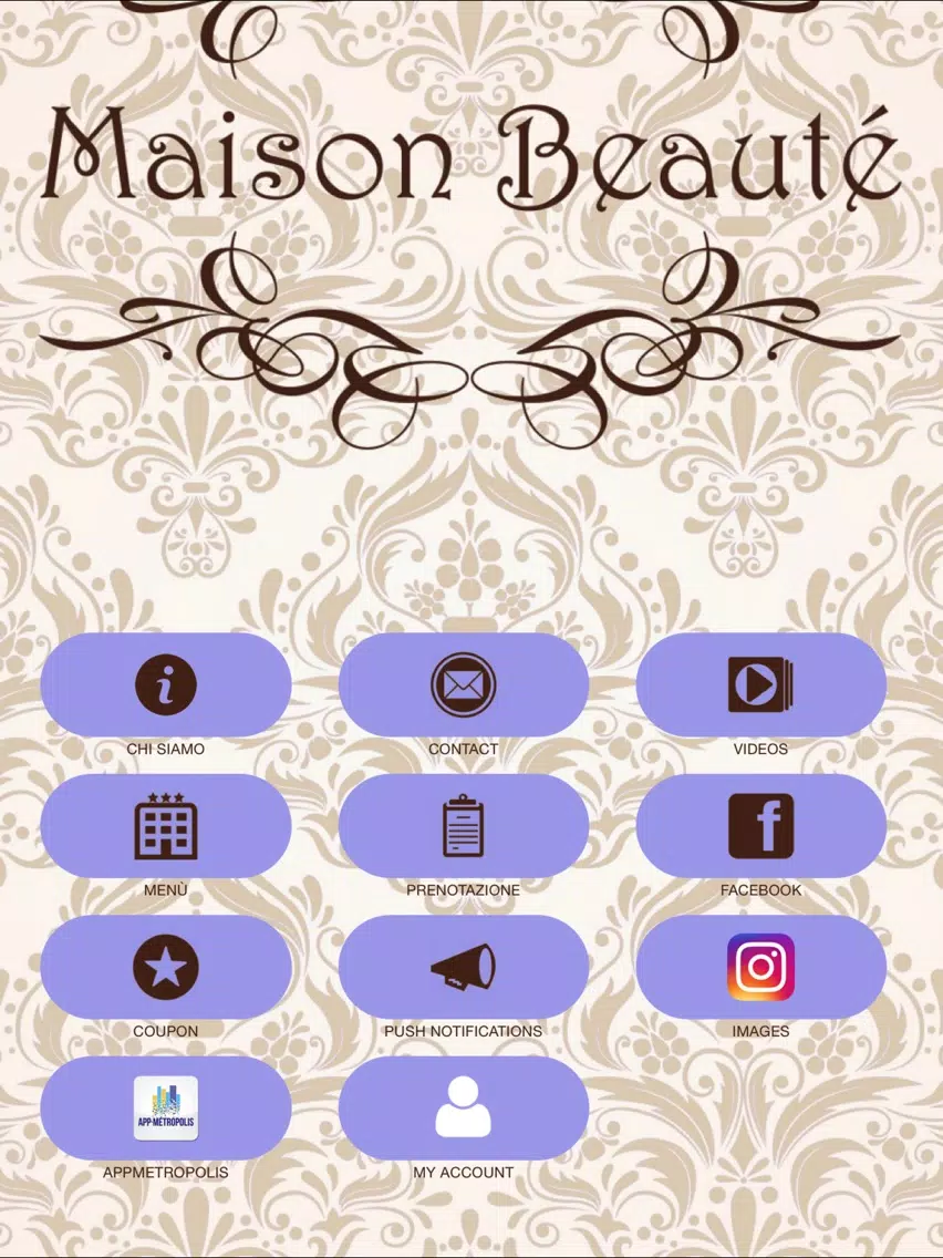 Скриншоты Maison Beauté iPad 
