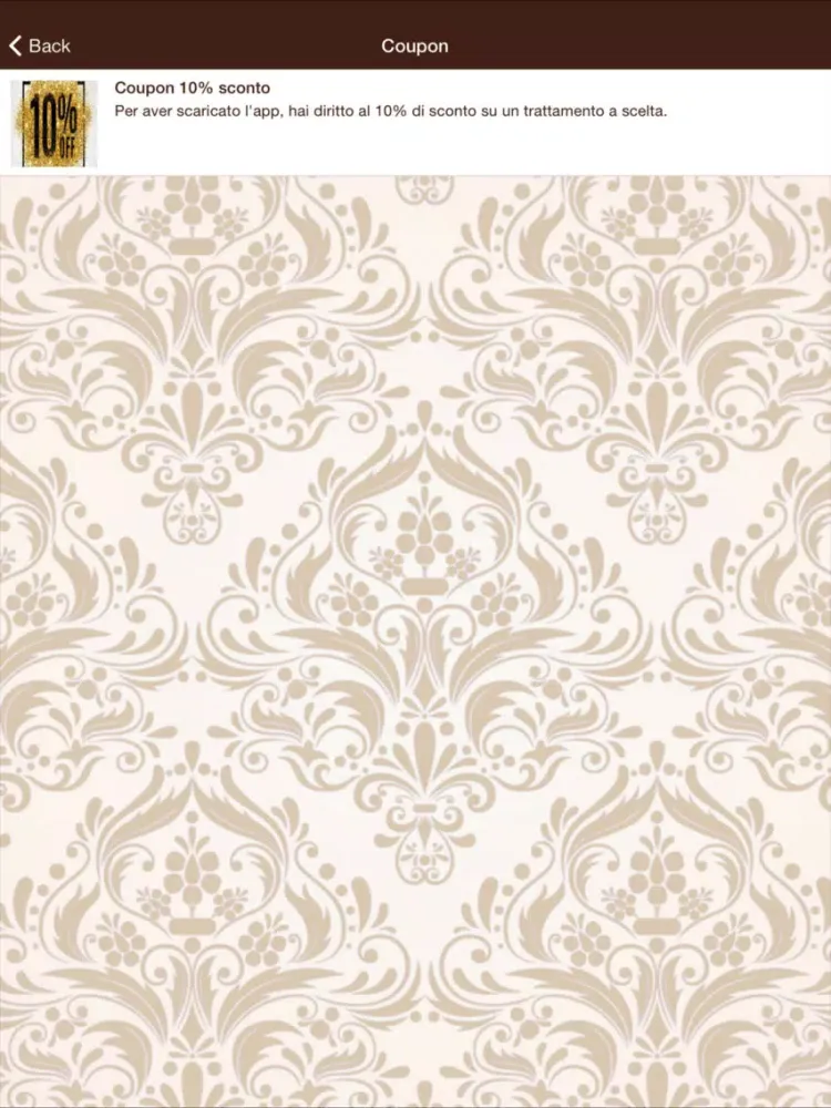 Capturas de tela do Maison Beauté iPad 