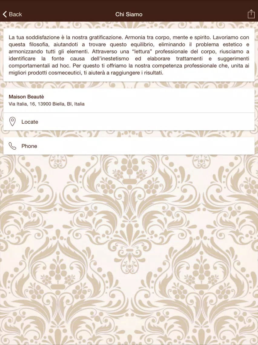 Скриншоты Maison Beauté iPad 