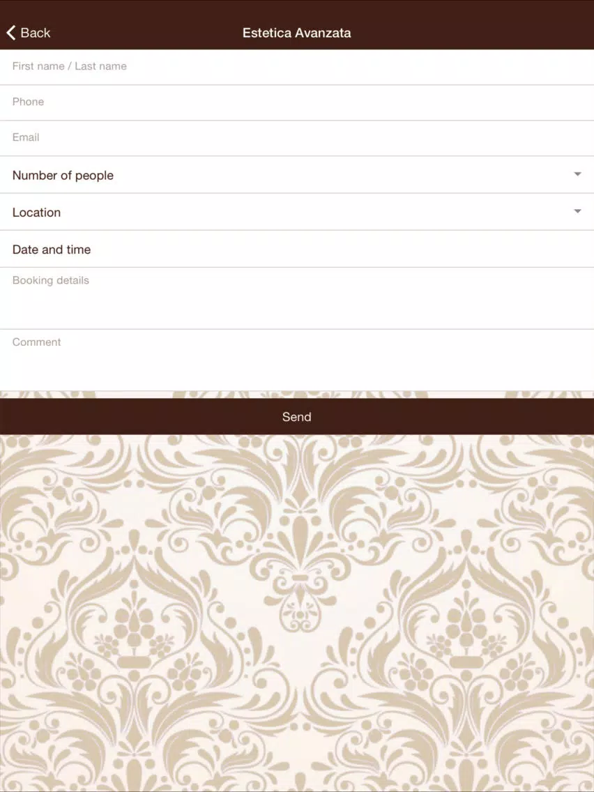 Скриншоты Maison Beauté iPad 