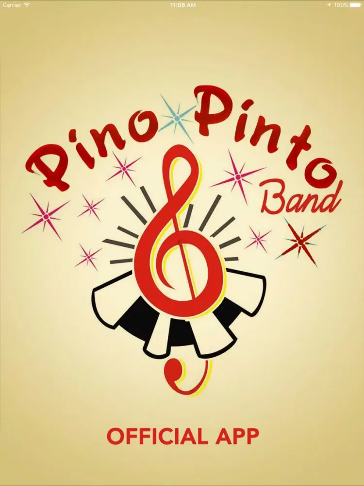 Tangkapan layar PinoPintoBand iPad 