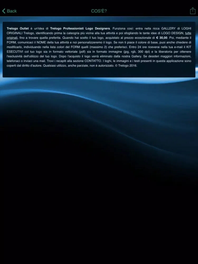 Logo Outlet iPad  Screenshots