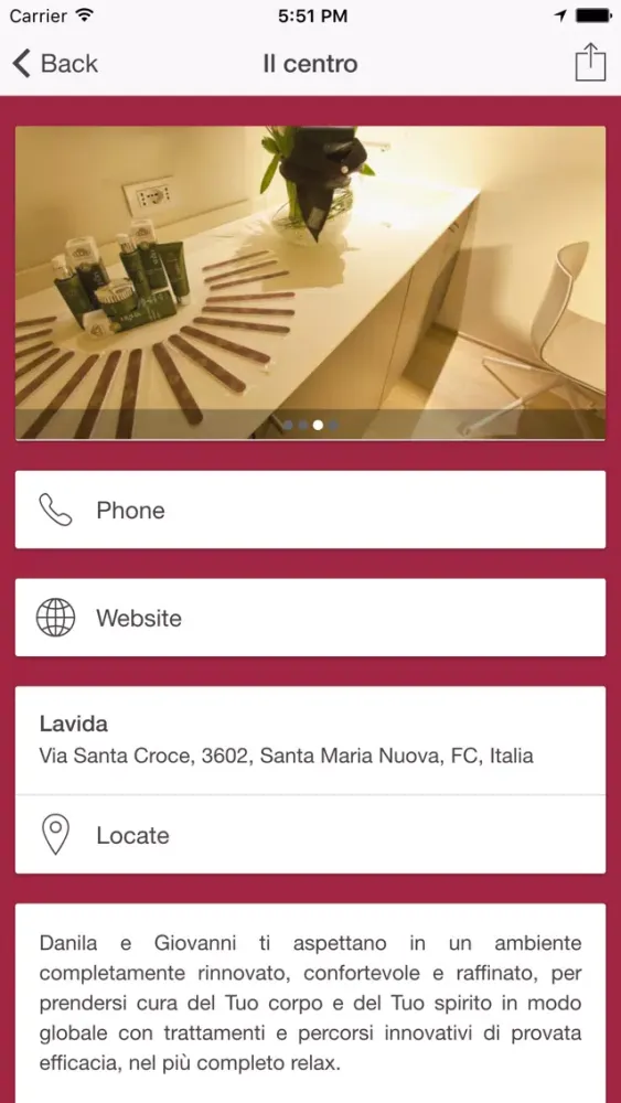 Lavida Benessere স্ক্রিনশট