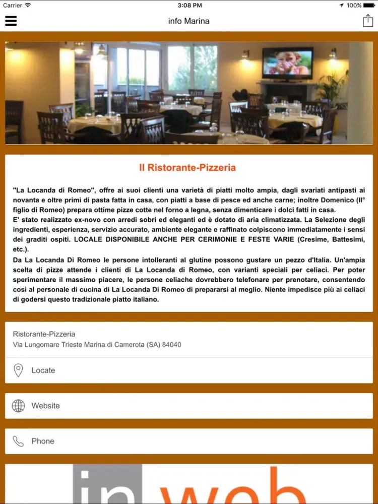 La Locanda Di Romeo iPad  स्क्रीनशॉट