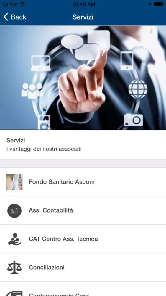 Confcommercio Salerno 스크린샷