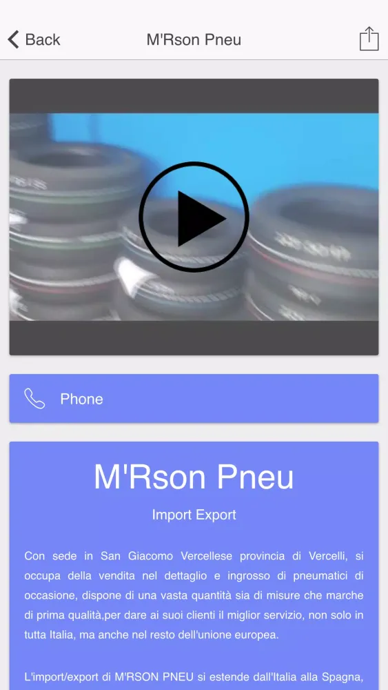 Captures d'écran de M'Rson Pneu