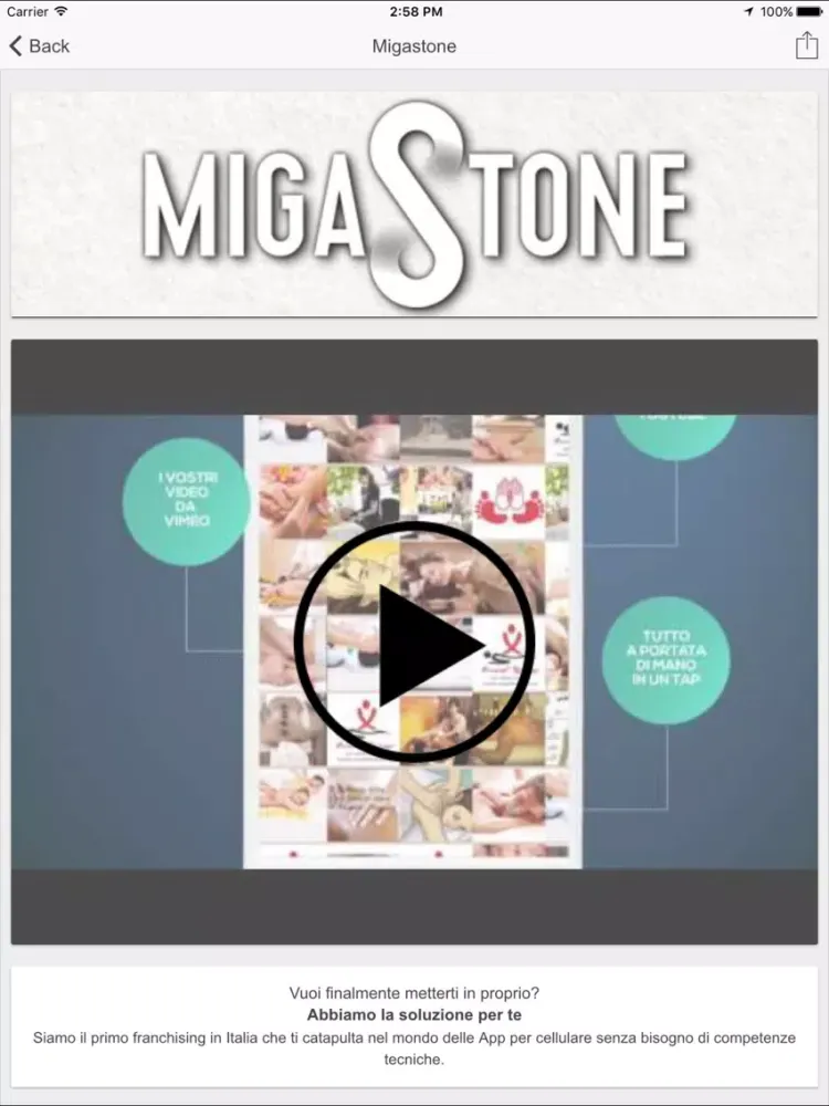 Migastone Cesena iPad  スクリーンショット