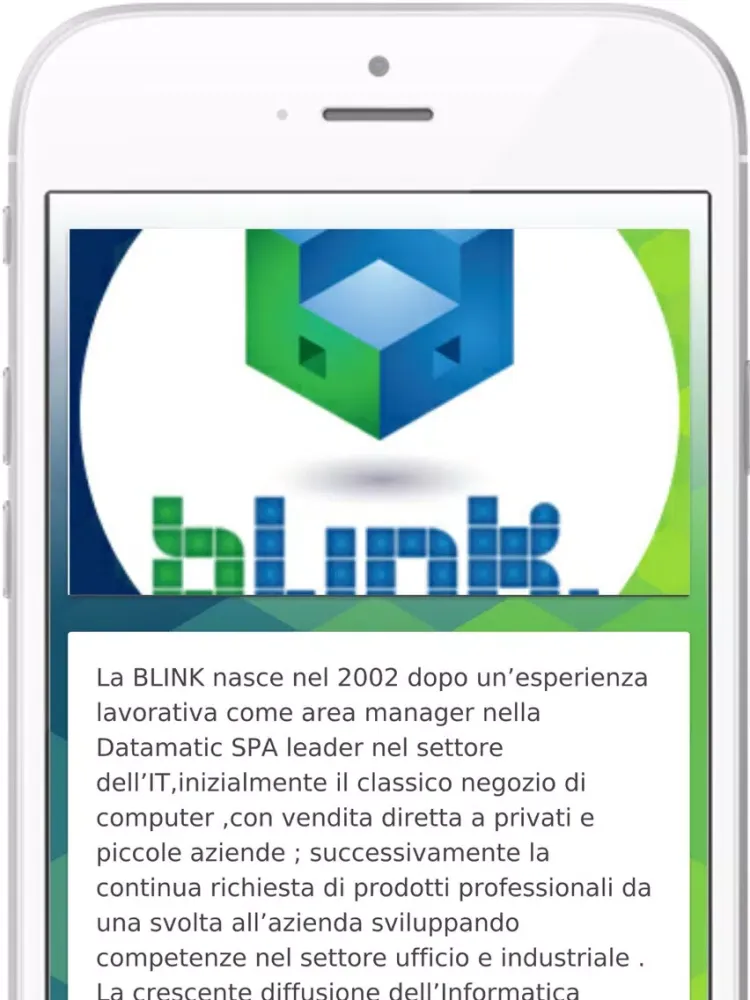 Blink srl iPad 应用截图