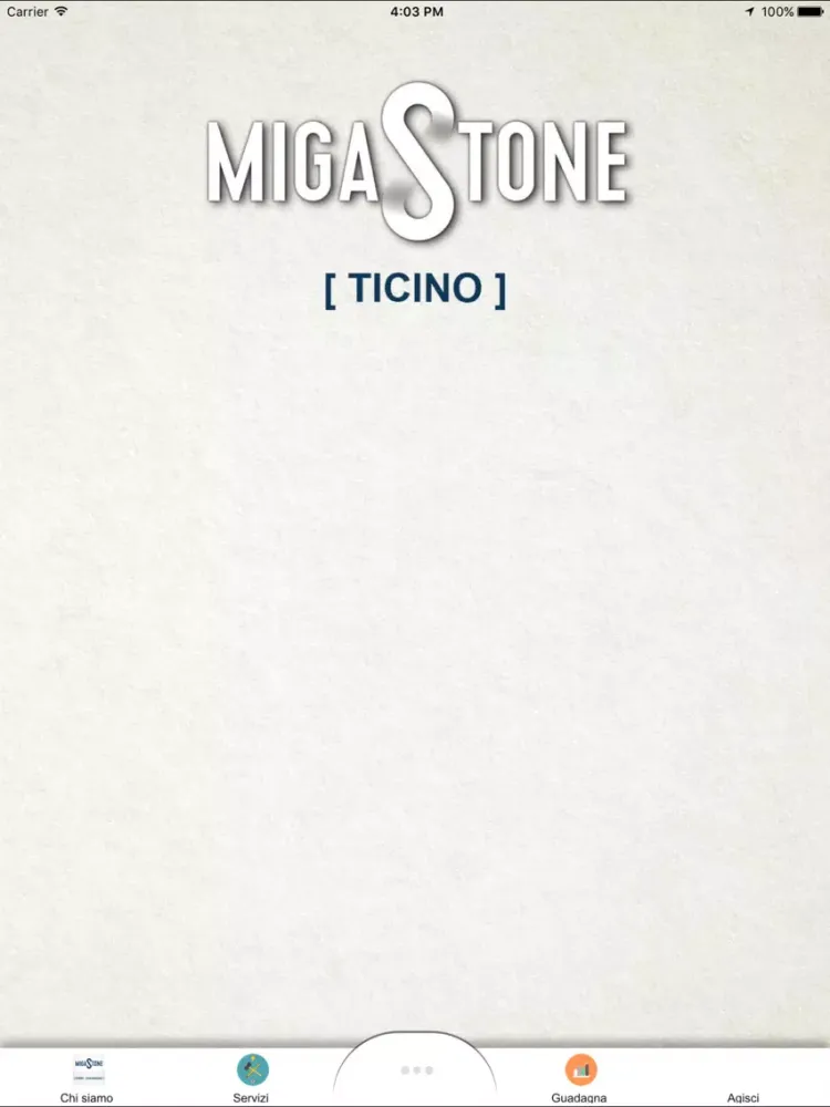 Captures d'écran de Migastone Ticino iPad 