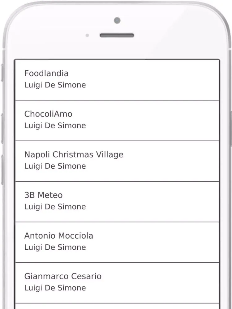 Radio Amore Napoli iPad 应用截图