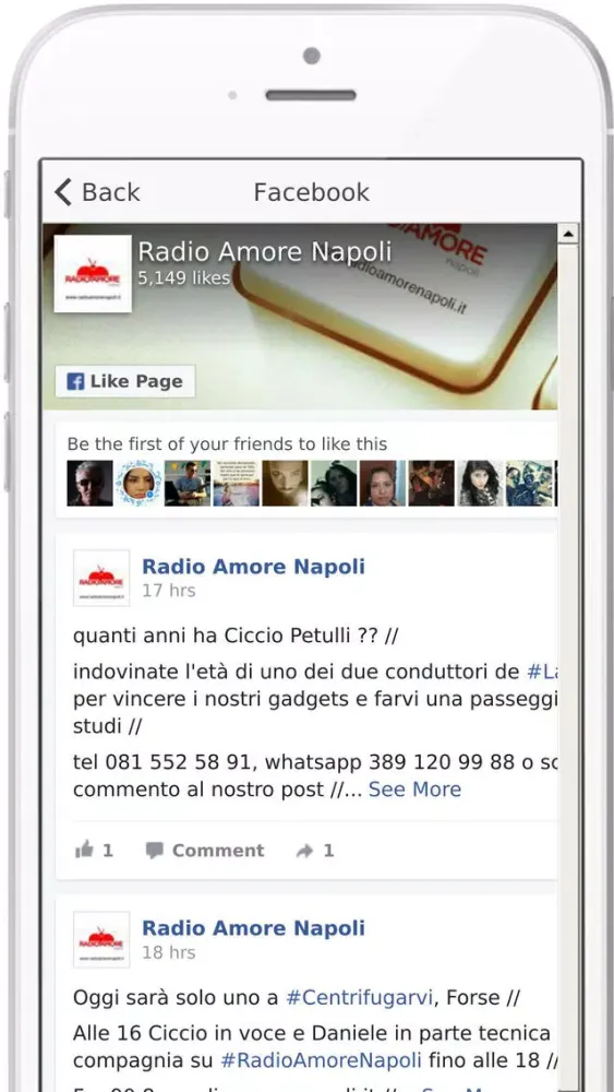 Radio Amore Napoli应用截图