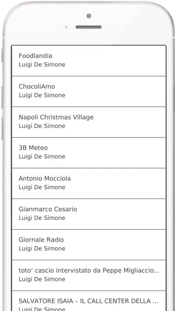 Radio Amore Napoli应用截图