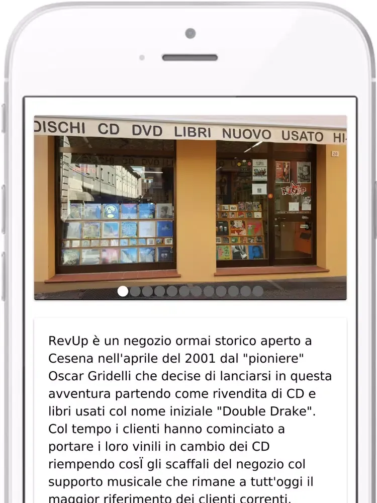 RevUp Record Store iPad 应用截图