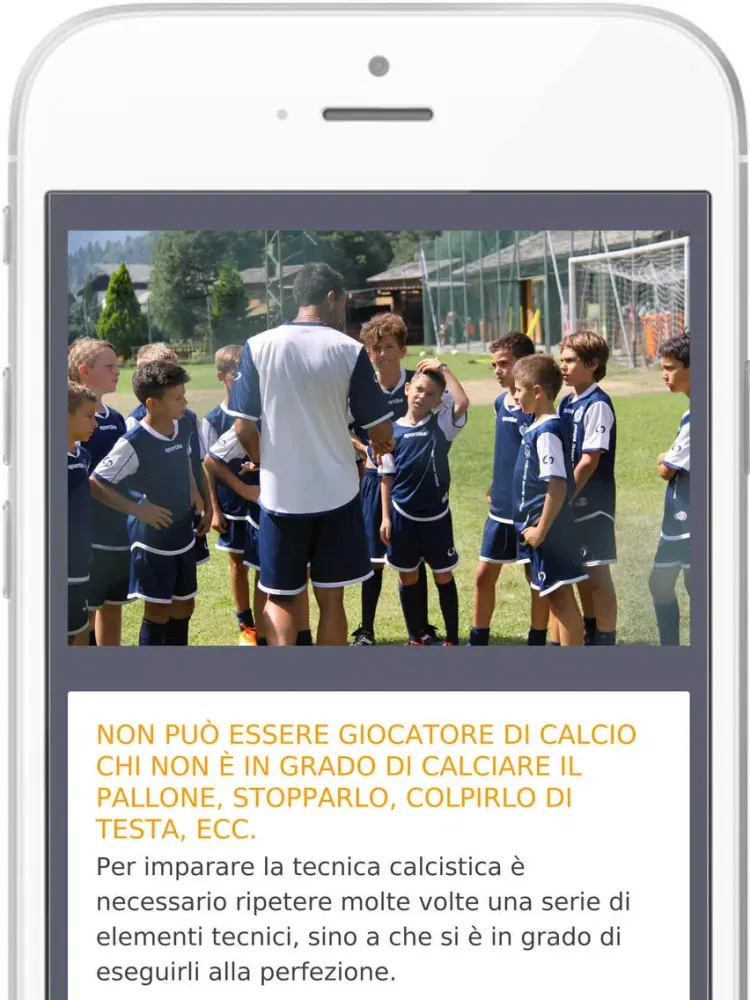 Capturas de tela do Individual Soccer School iPad 
