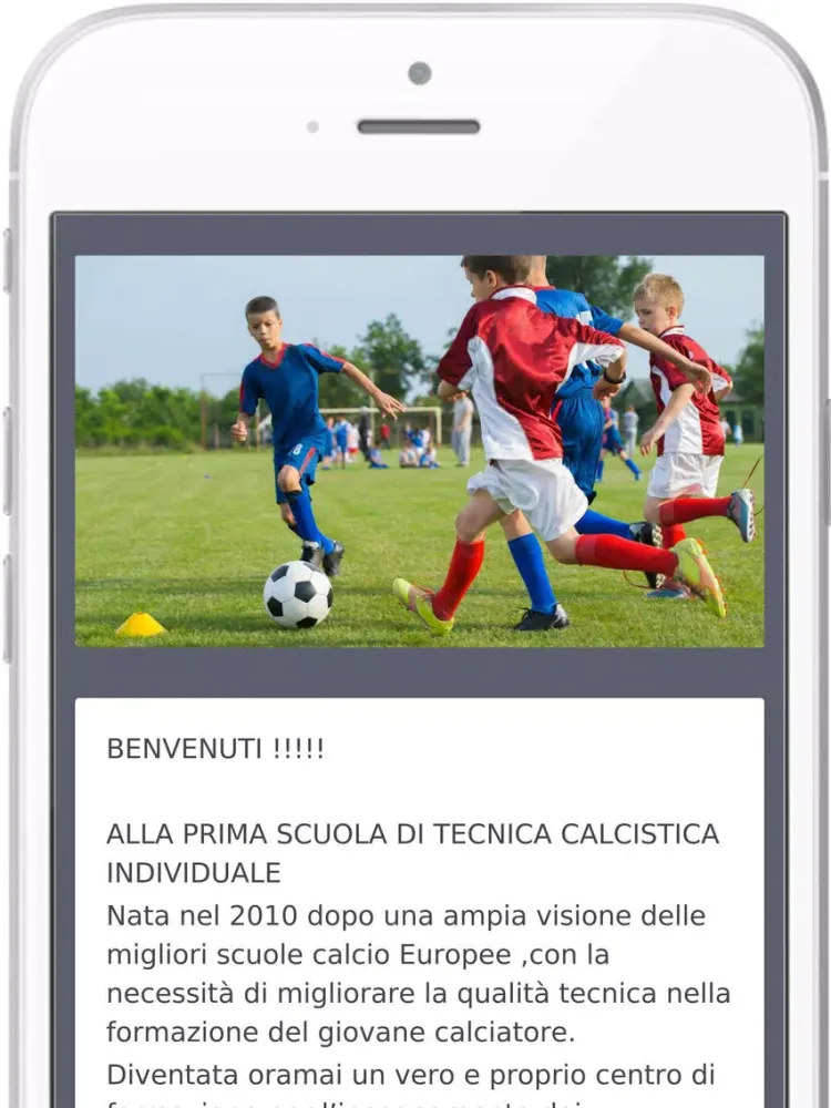 Capturas de tela do Individual Soccer School iPad 