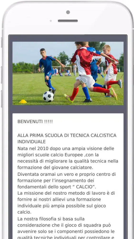 Capturas de tela do Individual Soccer School