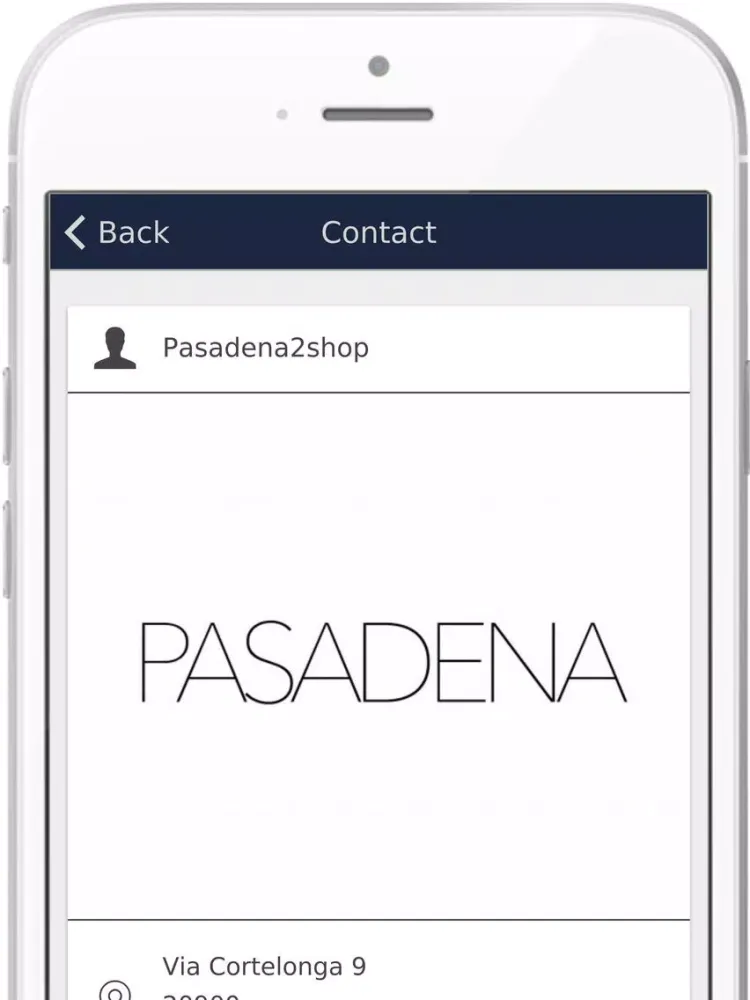 Pasadena2shop iPad  스크린샷