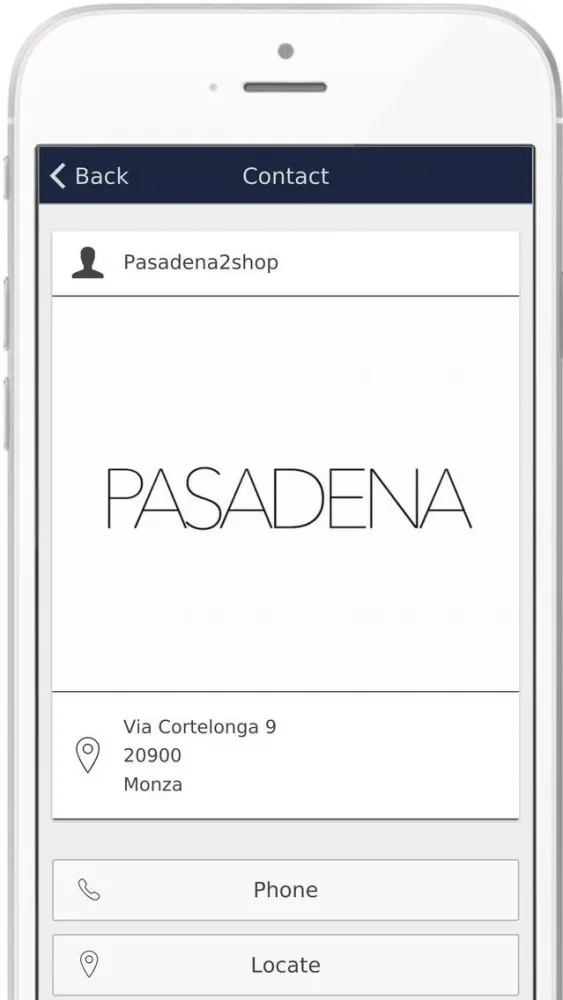 Pasadena2shop 스크린샷