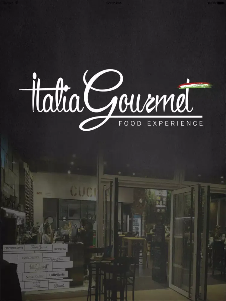Italia Gourmet iPad  스크린샷