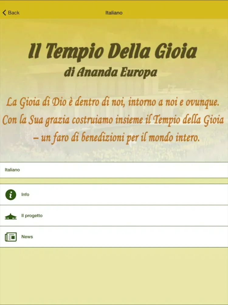 Capturas de pantalla de Tempio della Gioia iPad 