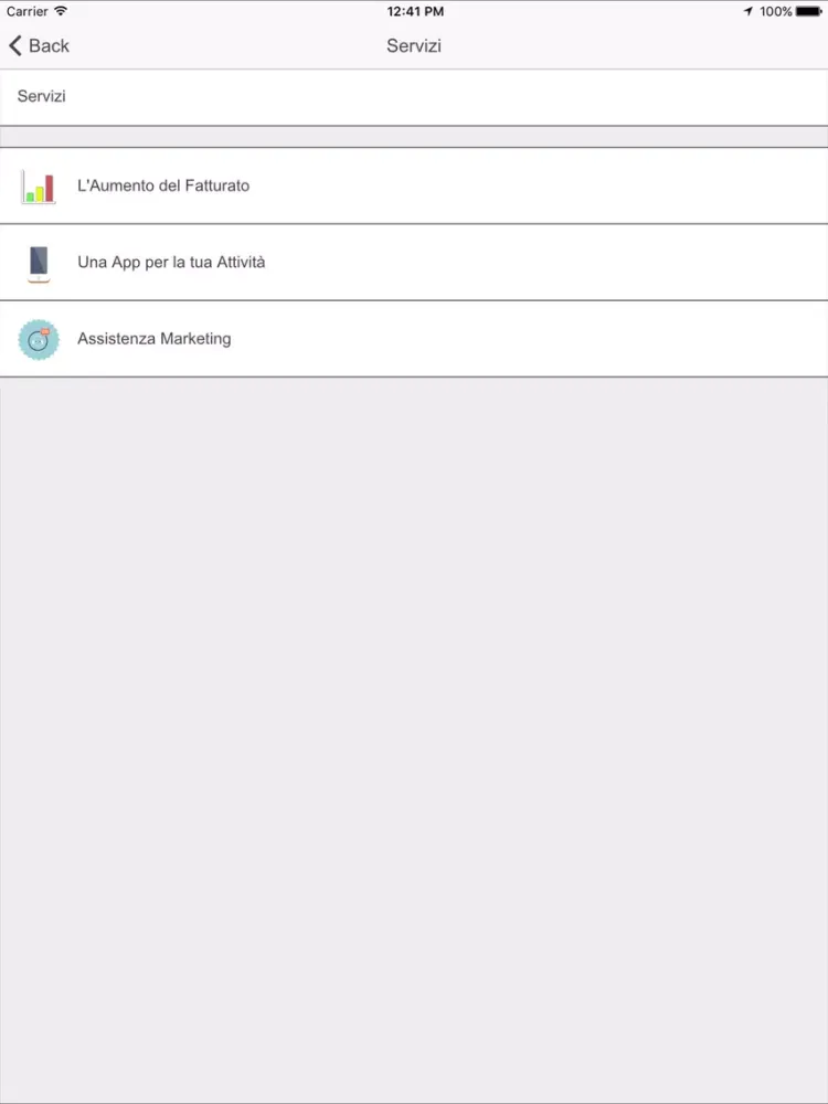 Migastone Bari Centro iPad  Screenshots