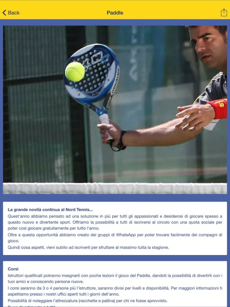 صور Nord Tennis Sport Club iPad 
