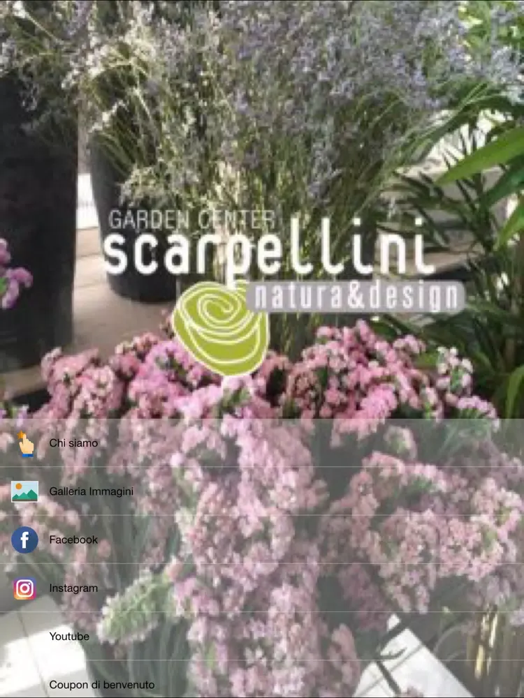 Zrzuty ekranu Scarpellini Garden iPad 